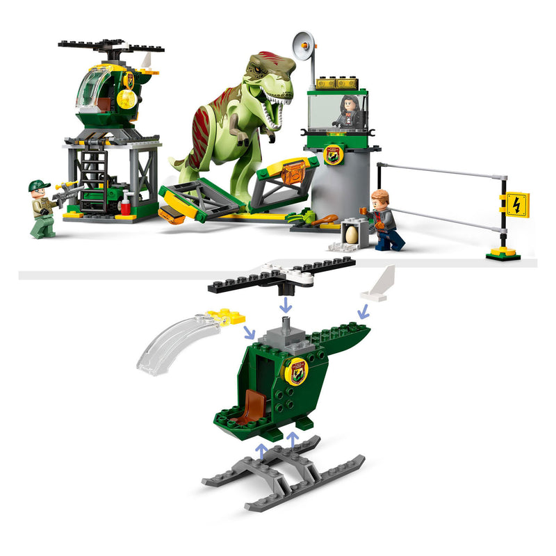 Afbeelding laden in galerijviewer, Lego LEGO Jurassic 76944 T-Rex Dinosaurus Ontsnapping
