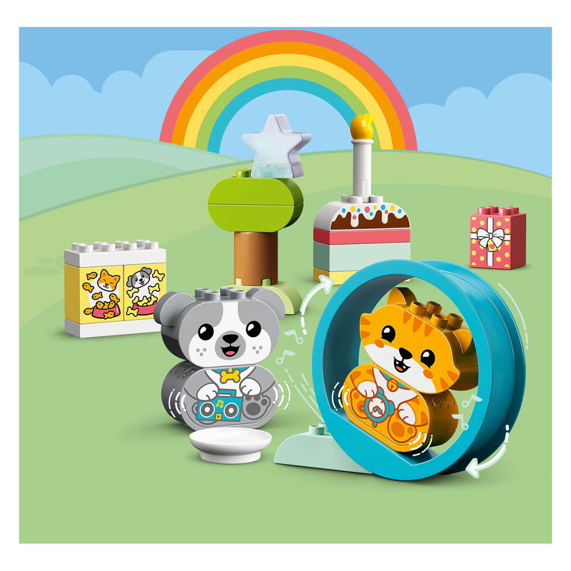 Afbeelding laden in galerijviewer, Lego duplo 10977 mijn eerste puppy kitten met geluiden
