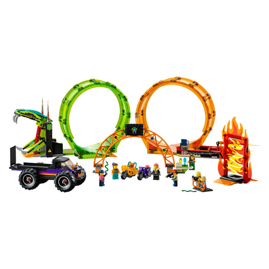 Lego city 60339 dubbele loop stunt arena