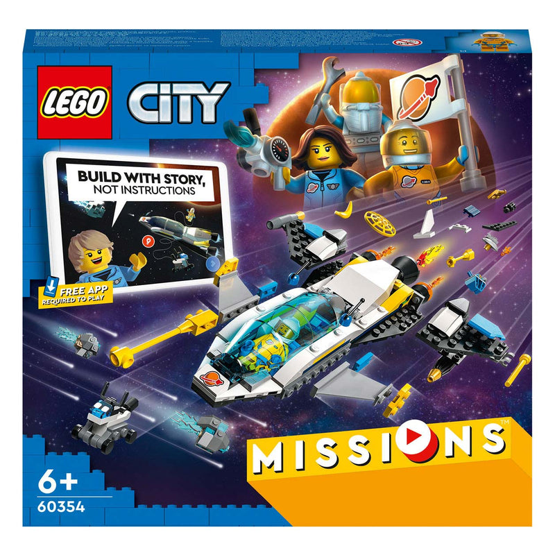 Afbeelding laden in galerijviewer, Lego LEGO City 60354 Mars Ruimtevaartuig Verkenningsmissies
