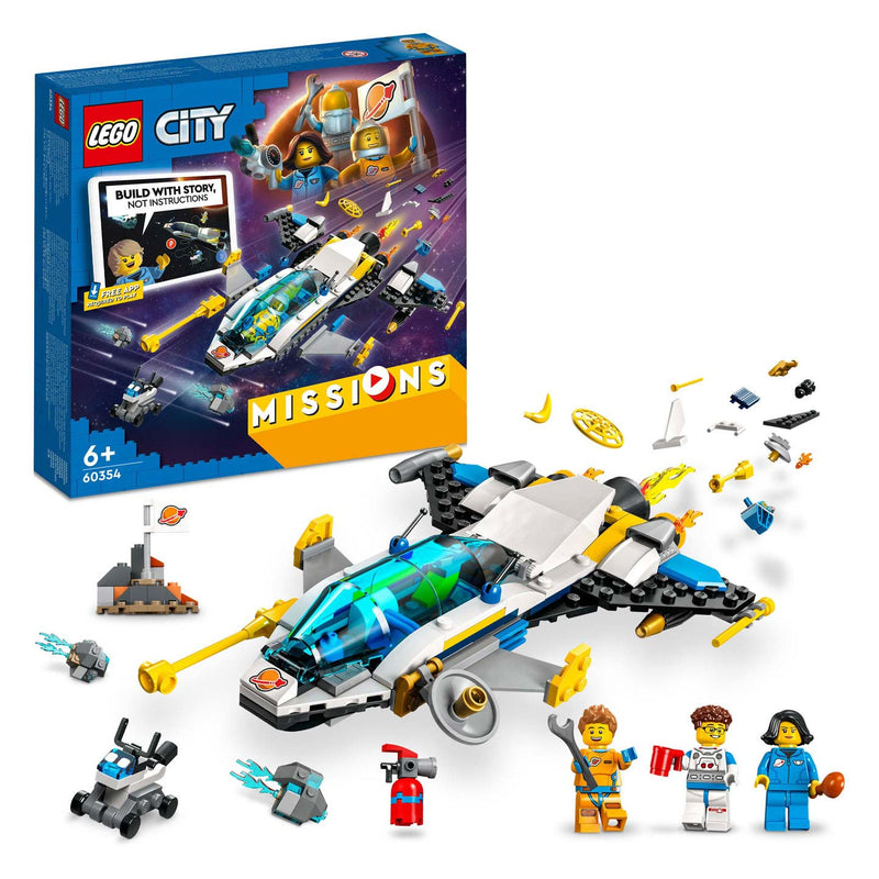 Afbeelding laden in galerijviewer, Lego LEGO City 60354 Mars Ruimtevaartuig Verkenningsmissies
