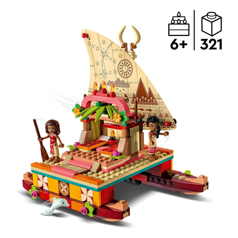 Afbeelding laden in galerijviewer, Lego LEGO 43210 Vaiana's Ontdekkingsboot
