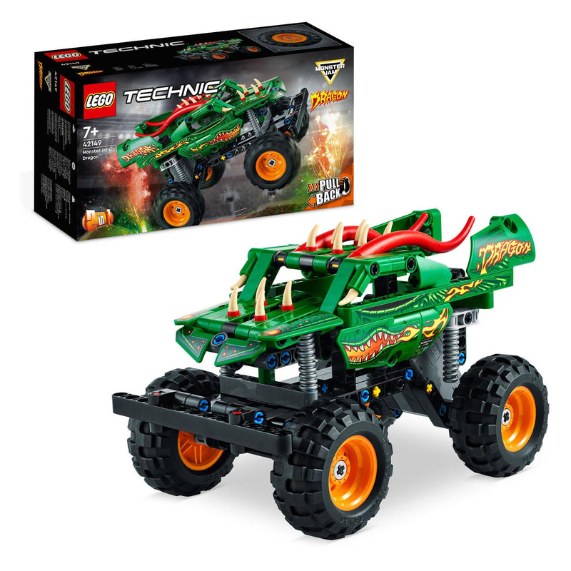 Afbeelding laden in galerijviewer, Lego LEGO Technic 42149 Monster Jam Dragon

