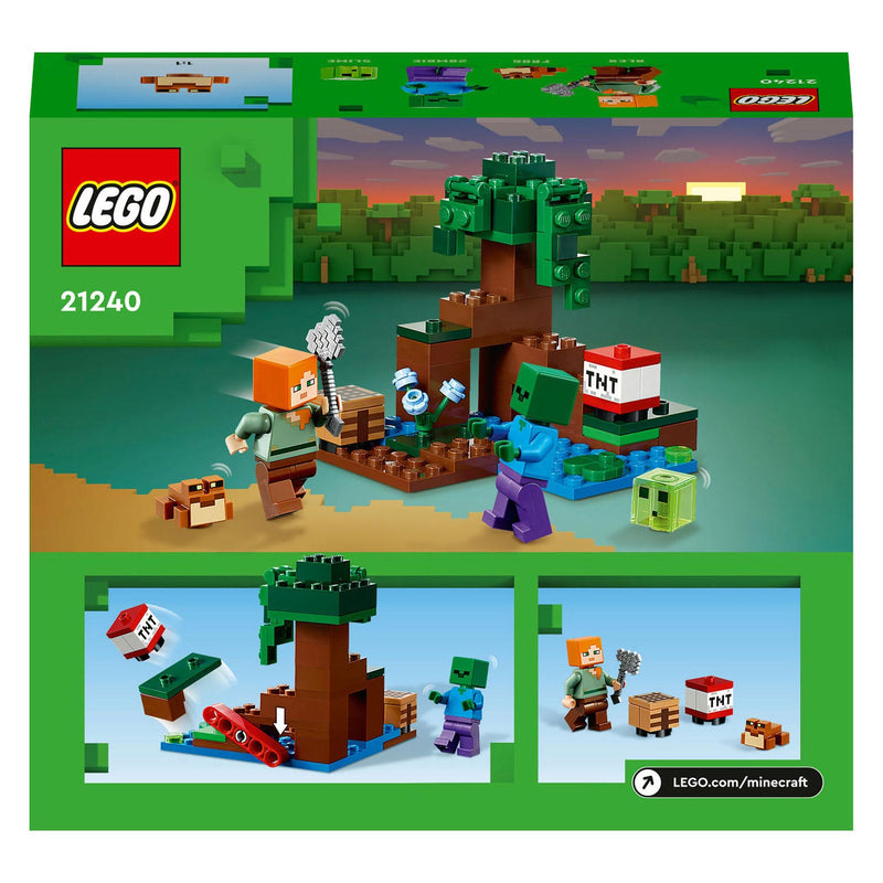 Afbeelding laden in galerijviewer, Lego LEGO Minecraft 21240 Het Moerasavontuur
