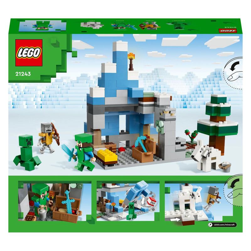 Afbeelding laden in galerijviewer, Lego LEGO Minecraft 21243 De IJsbergtoppen
