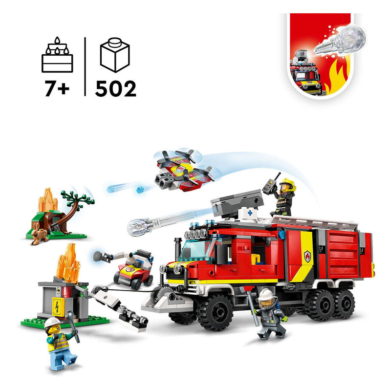 Afbeelding laden in galerijviewer, Lego city 60374 brandweerwagen
