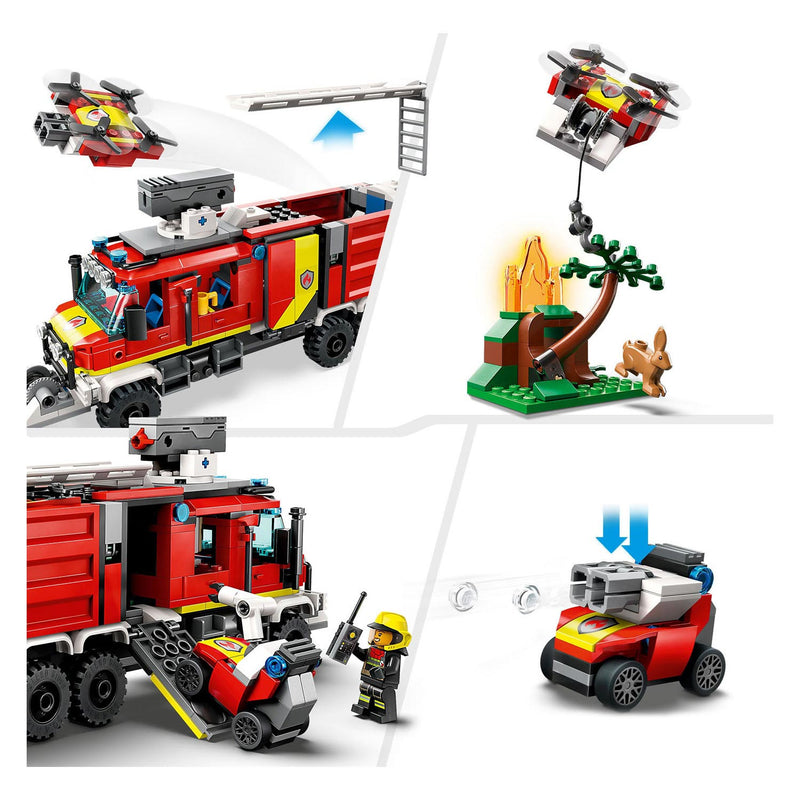 Afbeelding laden in galerijviewer, Lego city 60374 brandweerwagen
