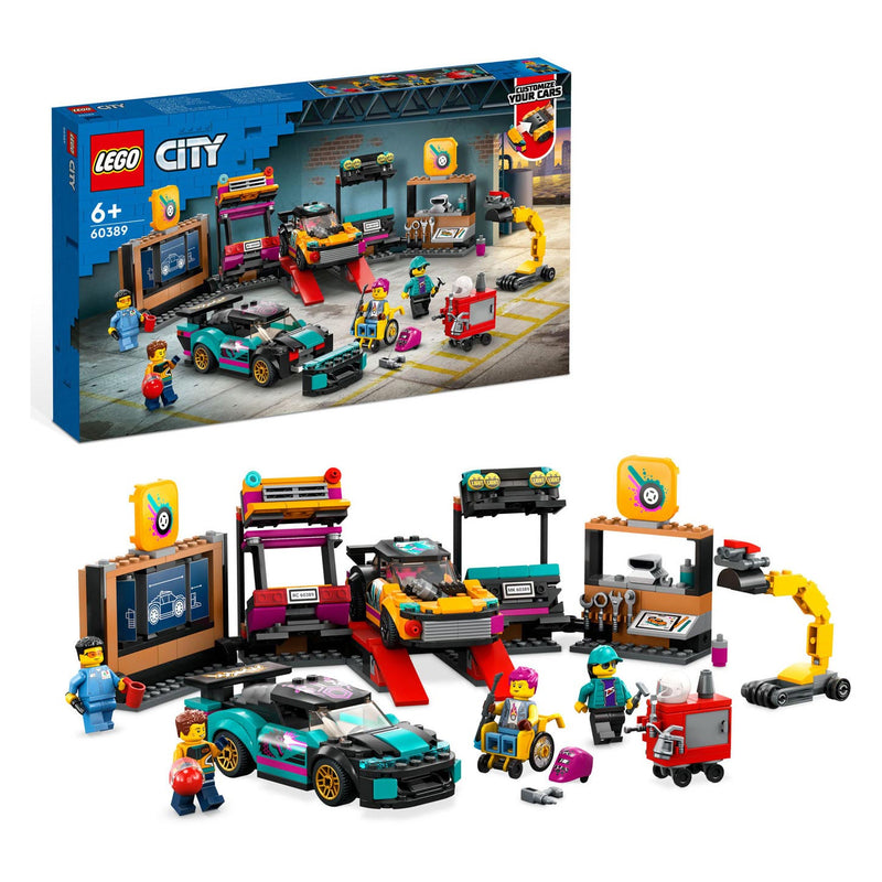 Afbeelding laden in galerijviewer, Lego LEGO City 60389 Garage voor Aanpasbare Auto's
