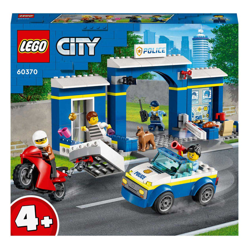Afbeelding laden in galerijviewer, Lego LEGO City 60370 Achtervolging Politiebureau
