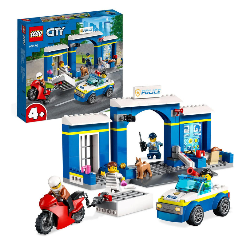 Afbeelding laden in galerijviewer, Lego LEGO City 60370 Achtervolging Politiebureau
