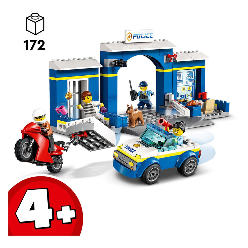 Afbeelding laden in galerijviewer, Lego LEGO City 60370 Achtervolging Politiebureau
