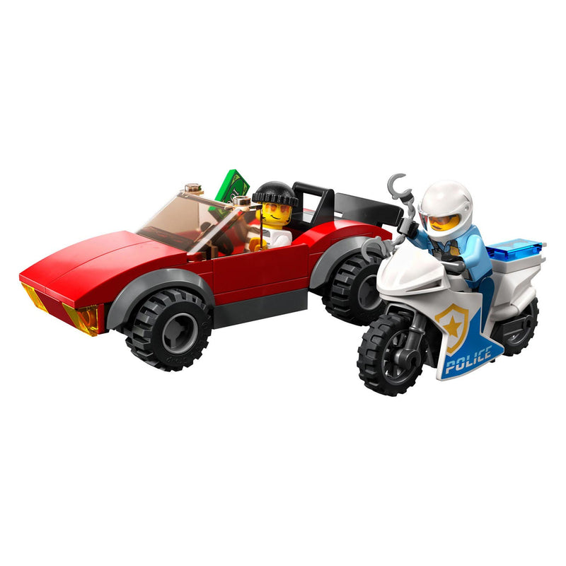Afbeelding laden in galerijviewer, Lego LEGO City 60392 Achtervolging Auto op Politiemotor
