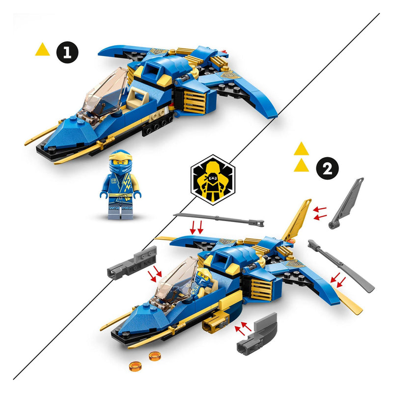 Afbeelding laden in galerijviewer, Lego lego ninjago 71784 jay's bliksemstraaljager evo
