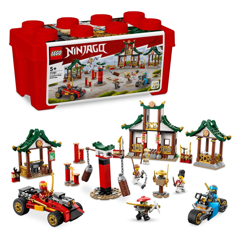 Afbeelding laden in galerijviewer, Lego LEGO Ninjago 71787 Creatieve Ninja Opbergdoos

