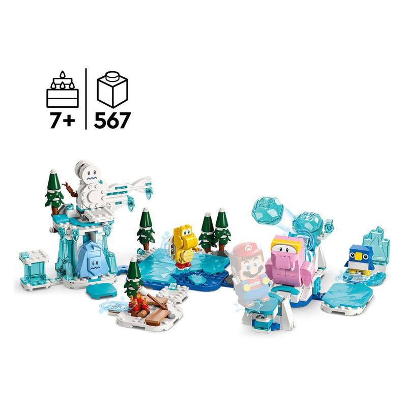 Afbeelding laden in galerijviewer, Lego LEGO Super Mario 71417 Uitbreidingsset: Fliprus Sneeuwavontuur
