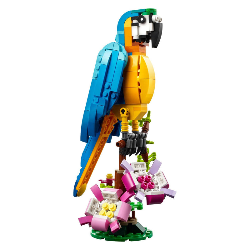 Afbeelding laden in galerijviewer, Lego creator 3in1 exotische papegaai - kikker - vis dieren speelgoed set voor kinderen - 31136
