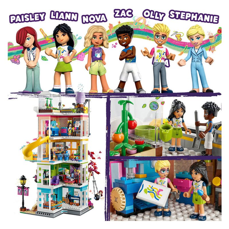 Afbeelding laden in galerijviewer, Lego friends 41748 heartlake city buurtcentrum
