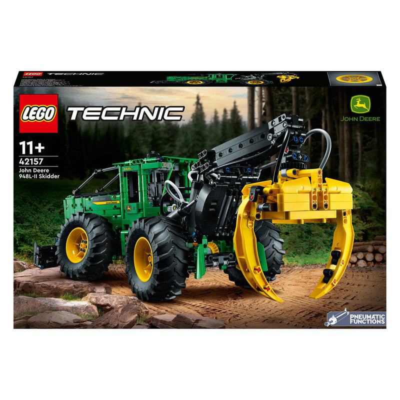 Afbeelding laden in galerijviewer, Lego LEGO Technic 42157 John Deere 948L-Ii Houttransportmachine
