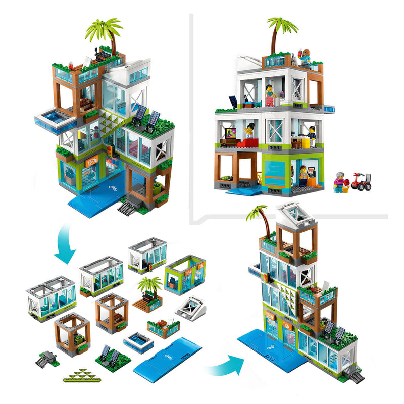 Afbeelding laden in galerijviewer, Lego LEGO City 60365 Appartementsgebouw
