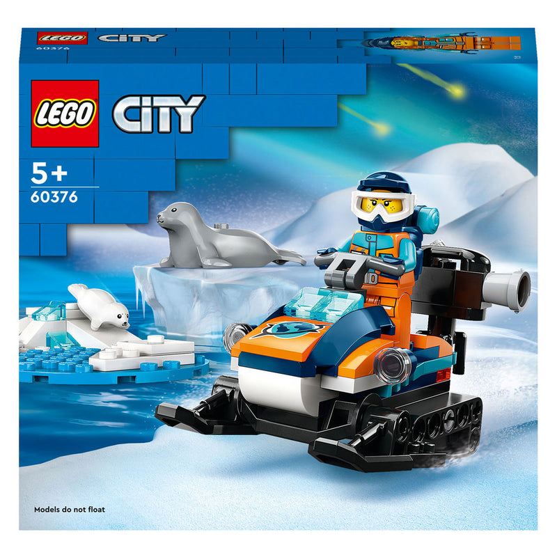 Afbeelding laden in galerijviewer, Lego lego city 60376 sneeuwscooter voor poolonderzoek
