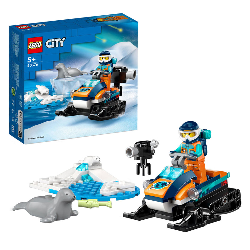 Afbeelding laden in galerijviewer, Lego lego city 60376 sneeuwscooter voor poolonderzoek
