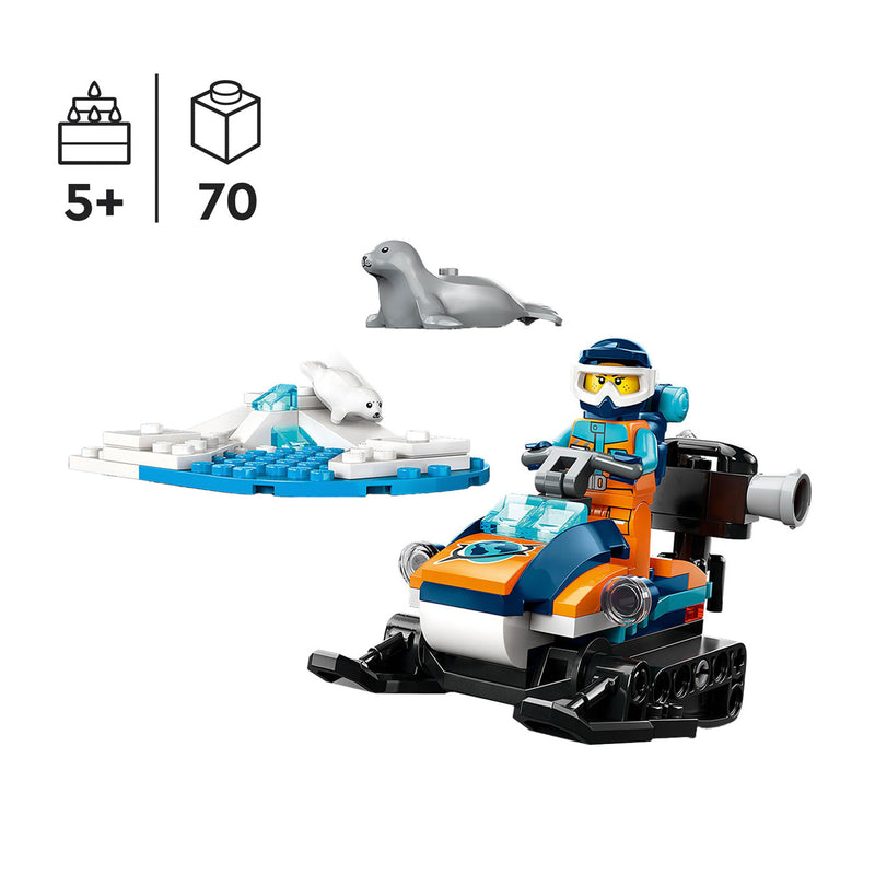 Afbeelding laden in galerijviewer, Lego lego city 60376 sneeuwscooter voor poolonderzoek
