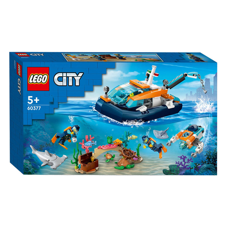 Afbeelding laden in galerijviewer, Lego LEGO City 60377 Verkenningsduikboot
