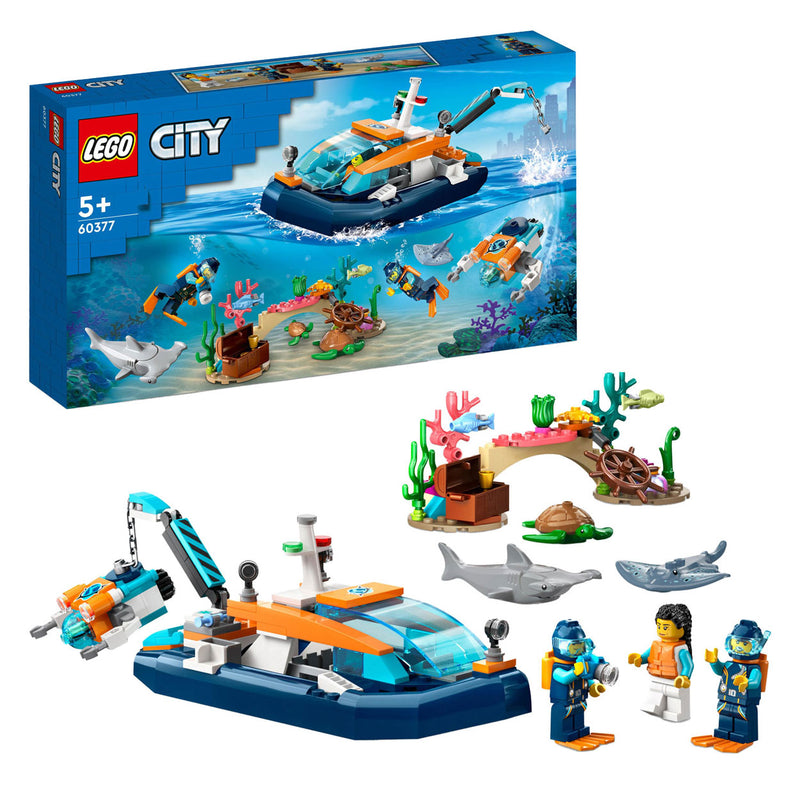 Afbeelding laden in galerijviewer, Lego LEGO City 60377 Verkenningsduikboot
