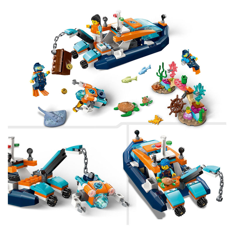 Afbeelding laden in galerijviewer, Lego LEGO City 60377 Verkenningsduikboot
