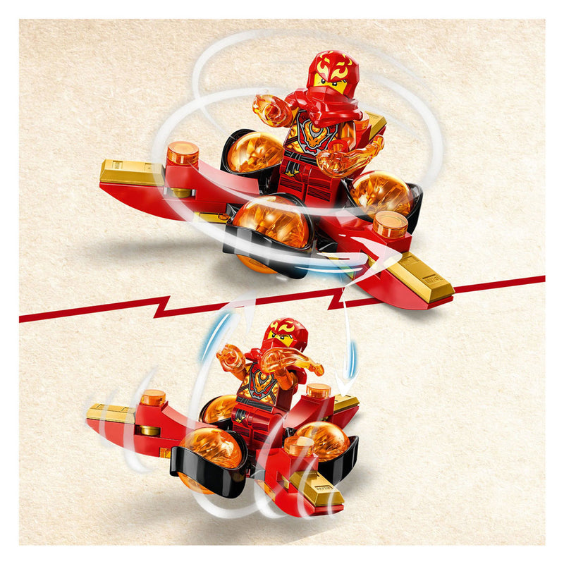 Afbeelding laden in galerijviewer, Lego LEGO Ninjago 71777 Kai’s Drakenkracht Spinjitzu Flip
