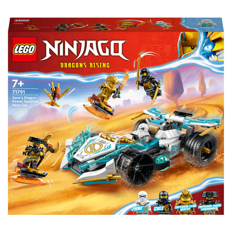Afbeelding laden in galerijviewer, Lego LEGO Ninjago 71791 Zane’s Drakenkracht Spinjitzu Racewagen
