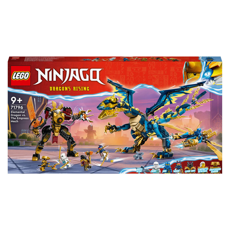 Afbeelding laden in galerijviewer, Lego LEGO Ninjago 71796 Elementdraak Vs. De Mecha van de Keizerin
