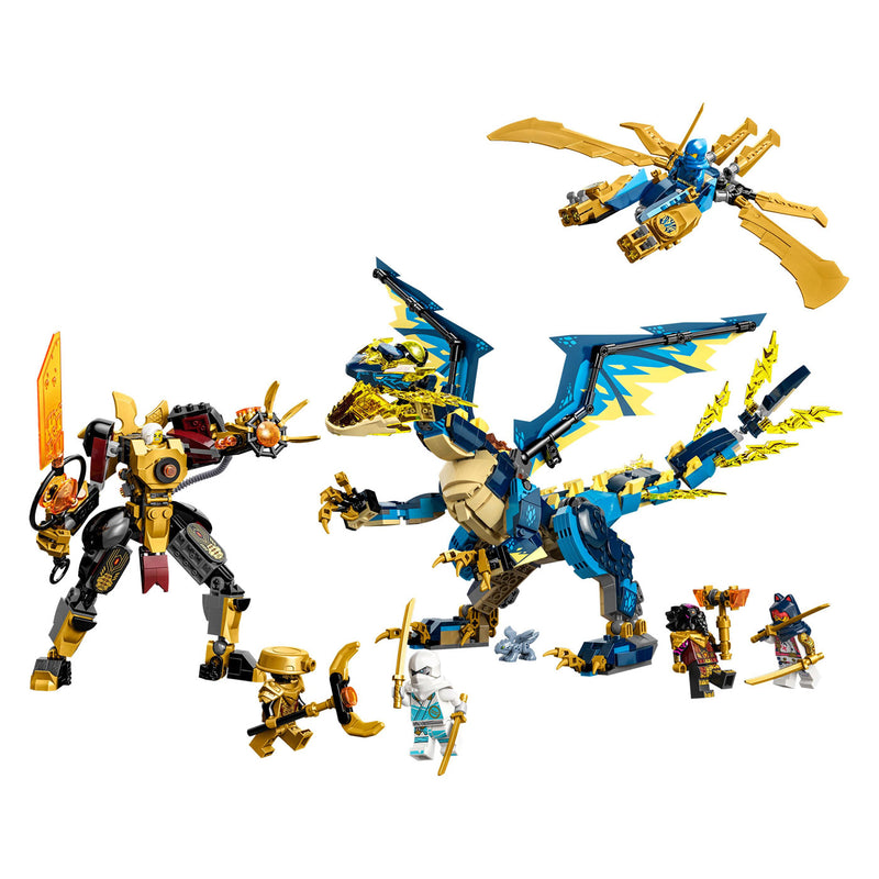 Afbeelding laden in galerijviewer, Lego LEGO Ninjago 71796 Elementdraak Vs. De Mecha van de Keizerin
