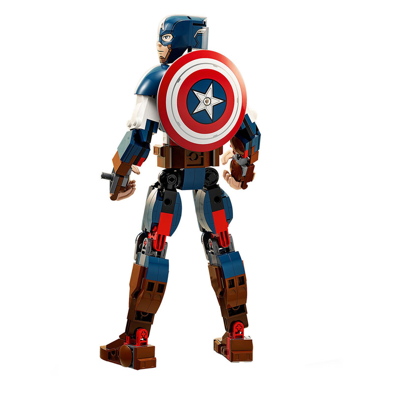 Afbeelding laden in galerijviewer, Lego super heroes 76258 captain america bouwfiguur
