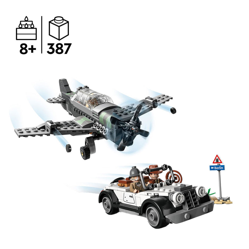 Afbeelding laden in galerijviewer, Lego Indiana Jones 77012 Gevechtsvliegtuig Achtervolging
