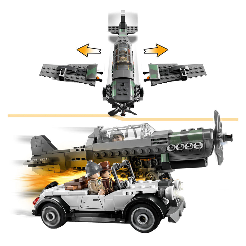 Afbeelding laden in galerijviewer, Lego Indiana Jones 77012 Gevechtsvliegtuig Achtervolging
