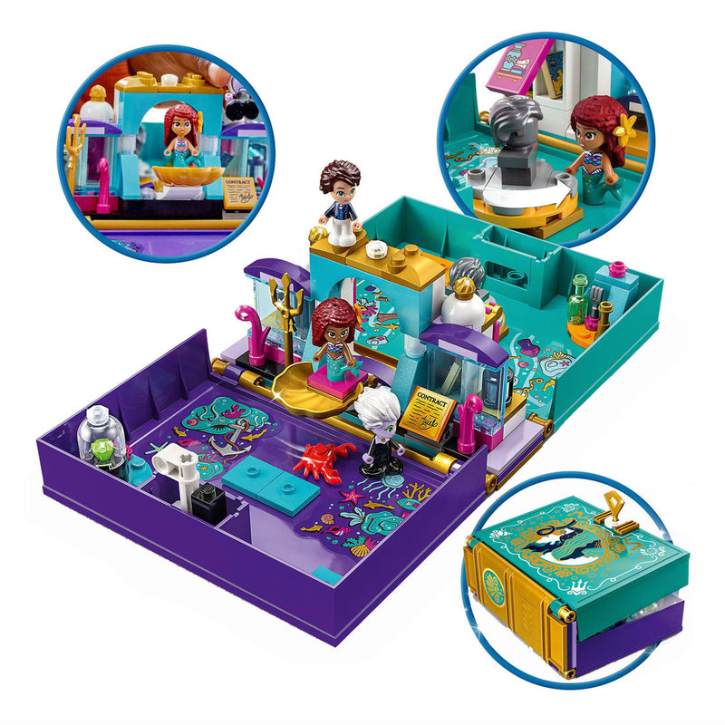 Afbeelding laden in galerijviewer, Lego LEGO Prinses 43213 De Kleine Zeemeermin Verhalenboek
