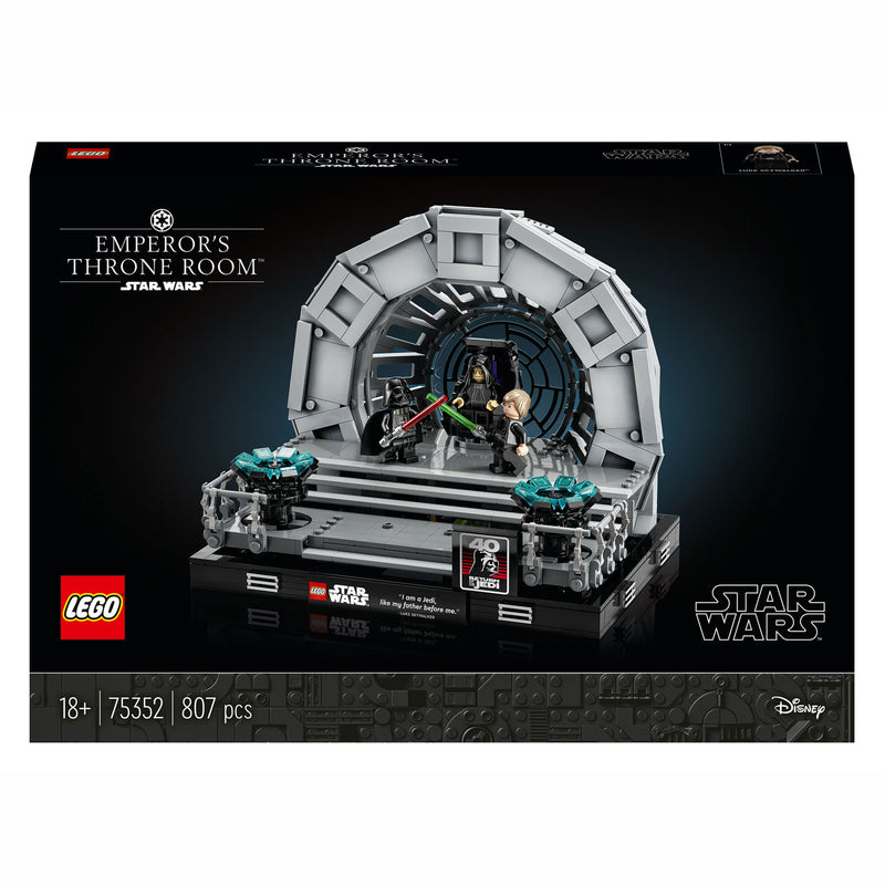 Afbeelding laden in galerijviewer, Lego LEGO Star Wars 75352 Troonzaal van de Keizer Diorama
