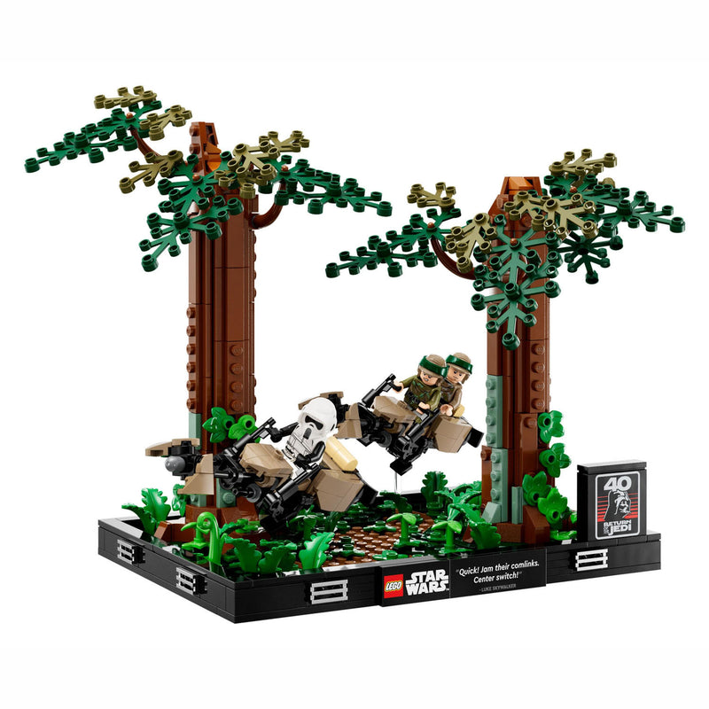 Afbeelding laden in galerijviewer, Lego LEGO Star Wars 75353 Endor Speeder Achtervolging Diorama
