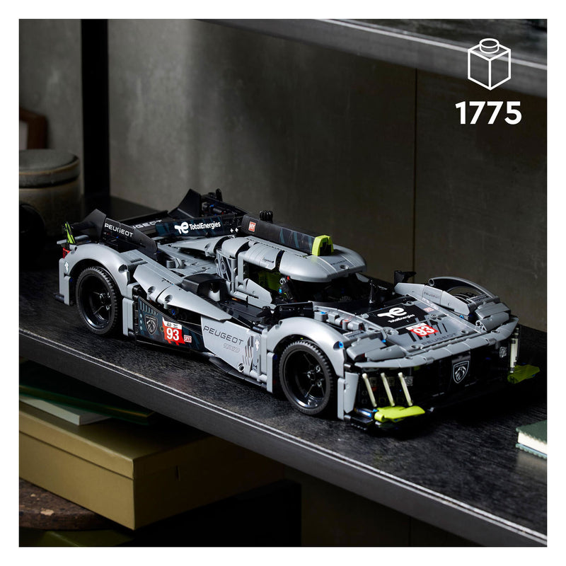 Afbeelding laden in galerijviewer, Lego technic 42156 peugeot 9x8 24 le mans hybrid hypercar auto
