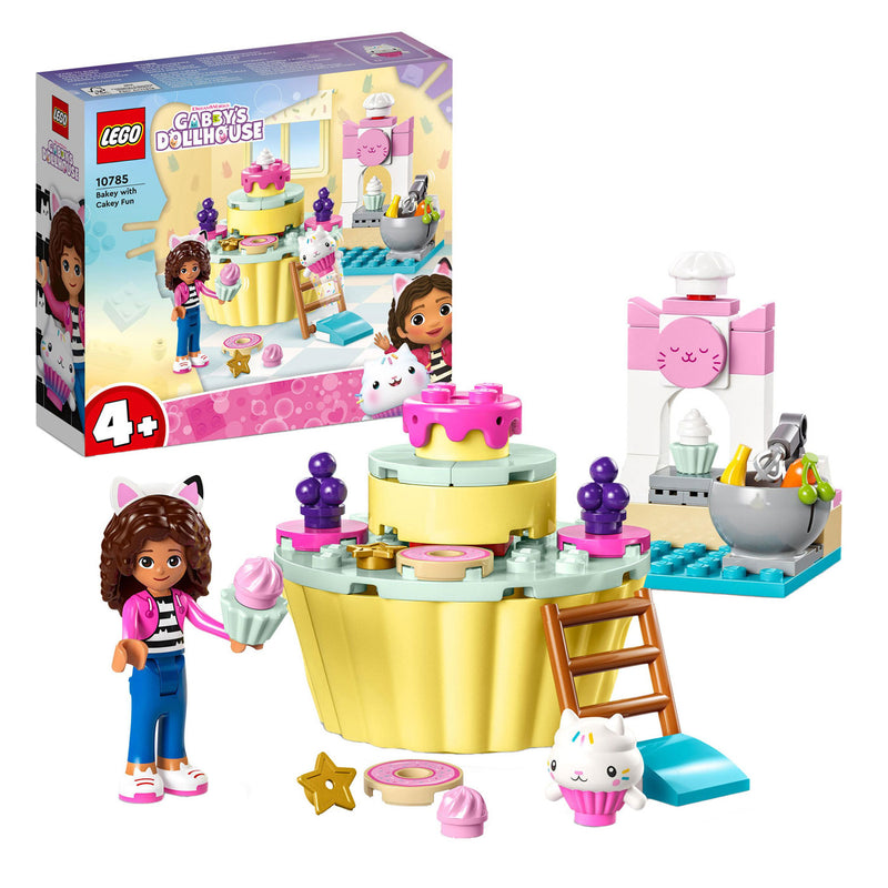 Afbeelding laden in galerijviewer, Lego LEGO Gabby's Poppenhuis 10785 Bakken met Cakey
