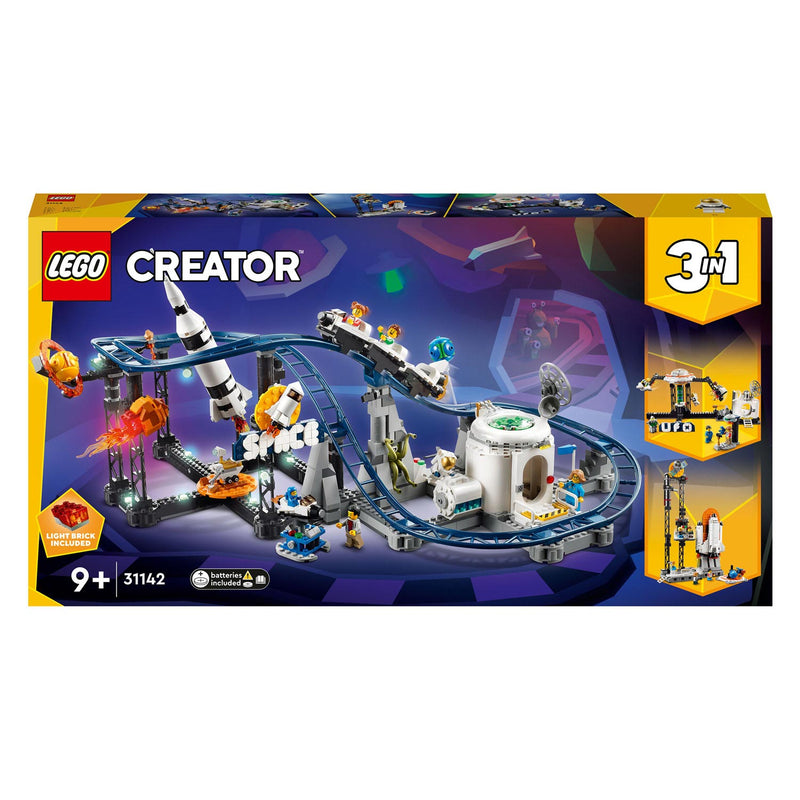 Afbeelding laden in galerijviewer, Lego creator 31142 ruimteachtbaan
