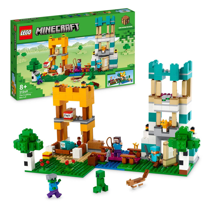 Afbeelding laden in galerijviewer, Lego LEGO Minecraft 21249 De Crafting-Box 4.0

