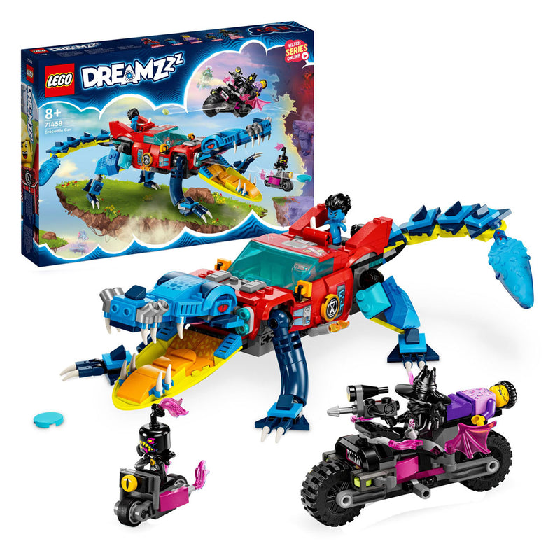 Afbeelding laden in galerijviewer, Lego LEGO DREAMZzz 71458 Krokodilauto

