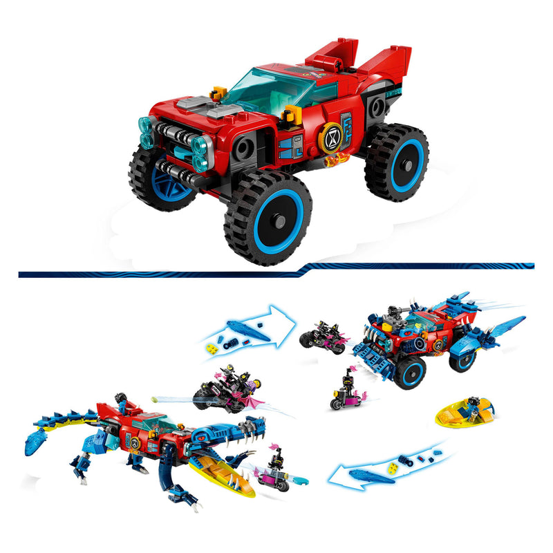 Afbeelding laden in galerijviewer, Lego LEGO DREAMZzz 71458 Krokodilauto
