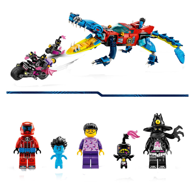 Afbeelding laden in galerijviewer, Lego LEGO DREAMZzz 71458 Krokodilauto
