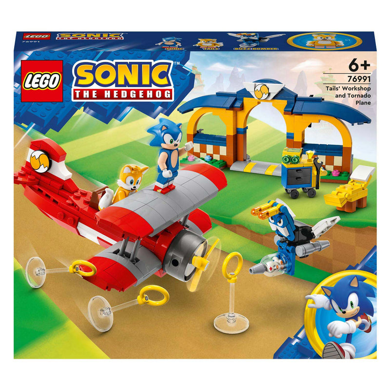 Afbeelding laden in galerijviewer, Lego LEGO 76991 Tails Werkplaats en Vliegtuig
