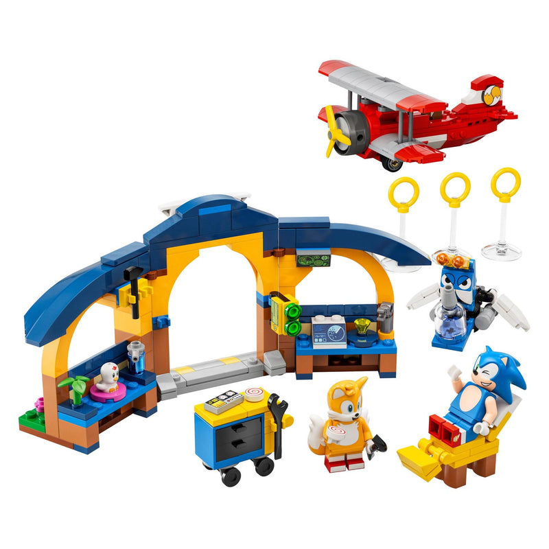 Afbeelding laden in galerijviewer, Lego LEGO 76991 Tails Werkplaats en Vliegtuig
