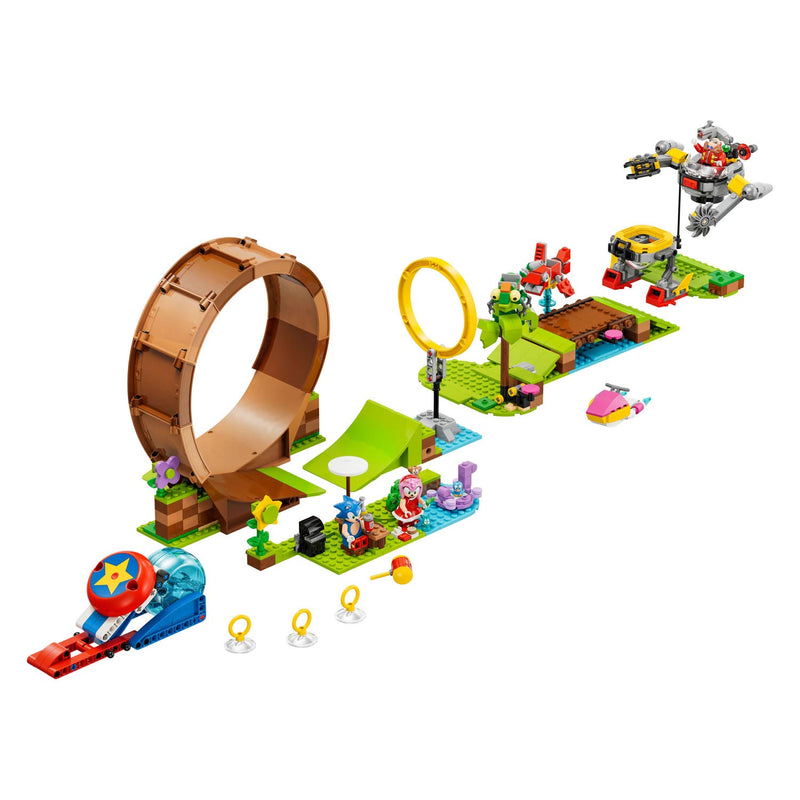 Afbeelding laden in galerijviewer, Lego LEGO 76994 Sonics Green Hill Zone Loopinguitdaging

