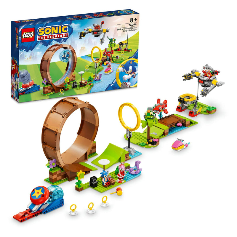 Afbeelding laden in galerijviewer, Lego LEGO 76994 Sonics Green Hill Zone Loopinguitdaging
